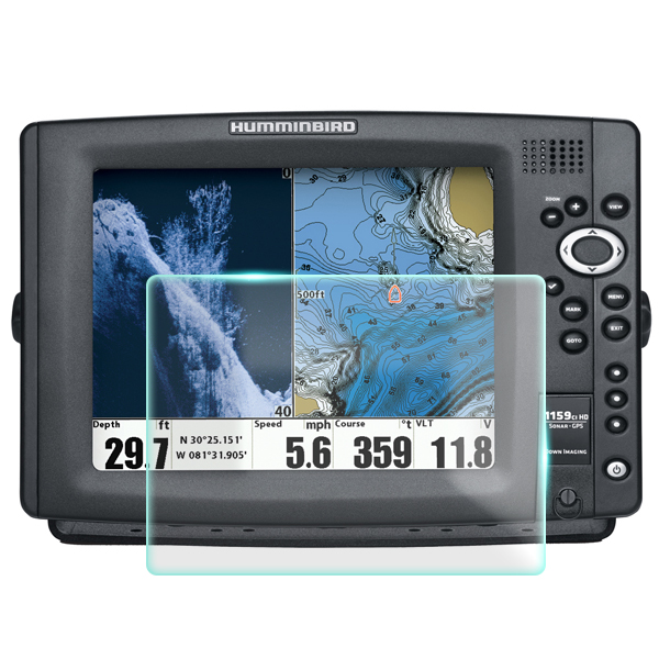 Crystal Clear Screen Protector for Humminbird 1198c 1157c 1197c SI Fish